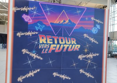 Impression Retour Vers le Futur.